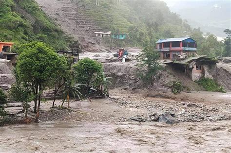 75 Killed 40 Missing In Sindhupalchowk Floods Landslides The