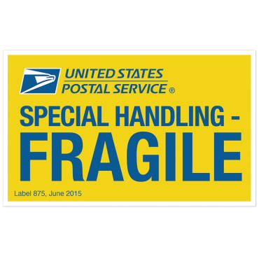 special handling fragile label  shipping uspscom