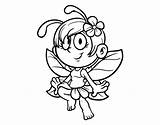 Coloring Forest Fairy Coloringcrew Book sketch template