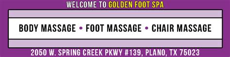 golden foot spa dfw massage  spa
