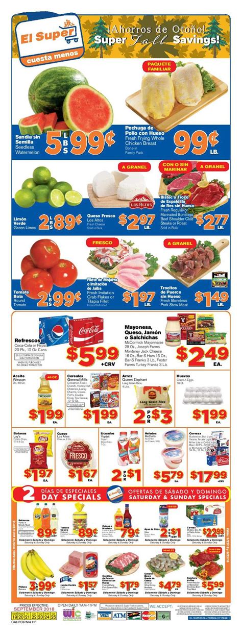 el super weekly ad flyer june  june   weeklyadcom weekly ad circular grocery