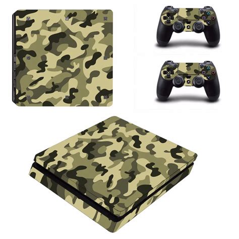 buy homereally ps slim skin camouflage custom sticker cover  playstation