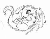Baby Dragon Drawings Coloring Mythical Pages Cute Creatures Drawing Dragons Fantasy Adults Kids Tattoo Sketch Deviantart Creature Printable Color Draw sketch template