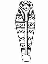 Egypt Coloring Printable Ancient Egyptian Pages Library Clipart Mummy Drawing sketch template