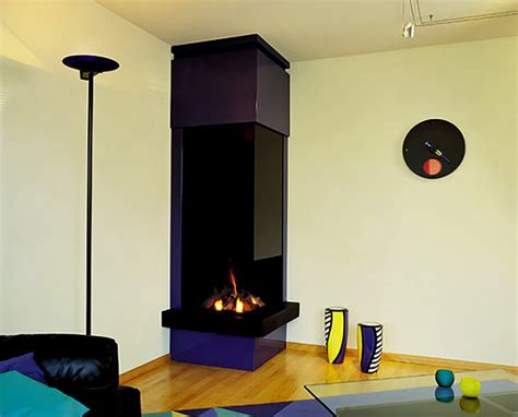 corner fireplace   small apartment home interior designs