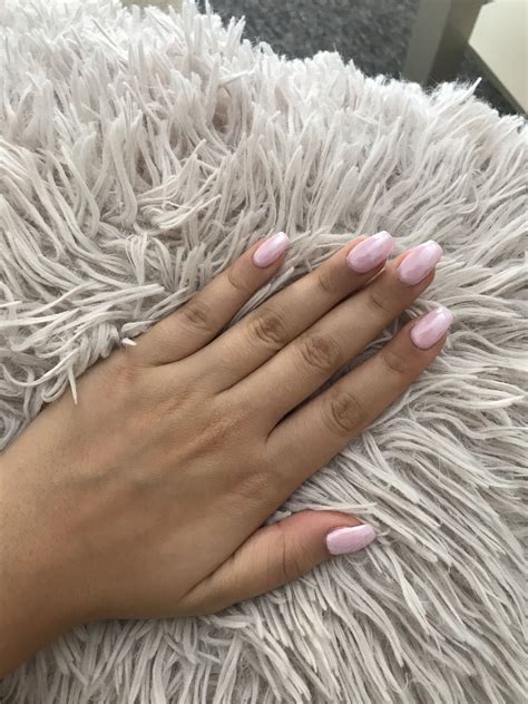 Pink Pearl Nails 💕 Pearl Nails Pink Pearl Pink