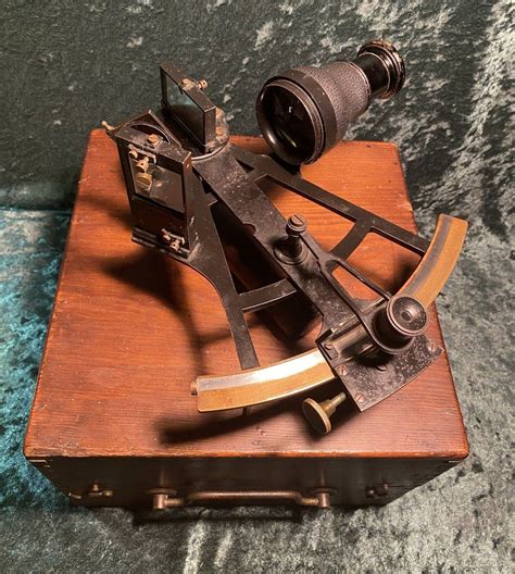 zero stock antique marine sextant octant made by c plath hamburg