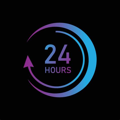 hours icon  hours work icon  hours  dayfull time vector