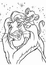 Coloring Lion King Pages Disney Kids Printable Printables Cougar Drawing Wuppsy Print Sheets Cartoon Color Pride Getcolorings Step Boys Lions sketch template