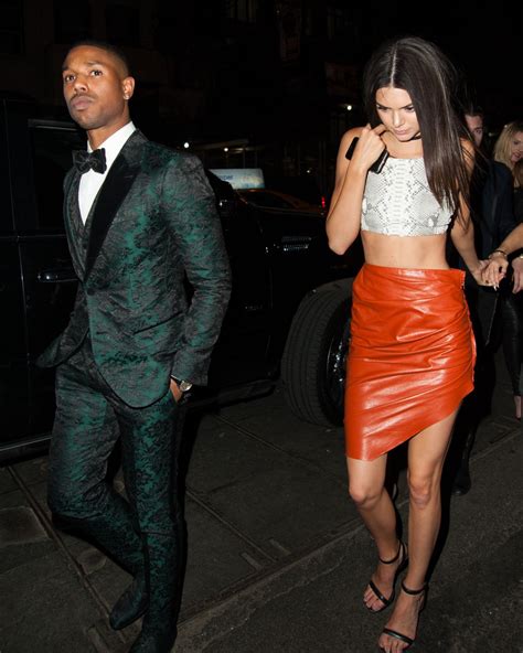kendall jenner arriving at rihanna s party following the