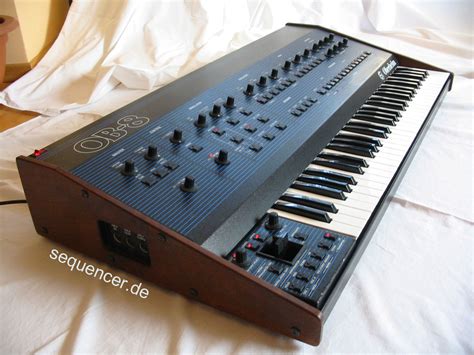 oberheim ob analog synthesizer