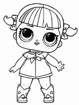 Lol Surprise Coloring Pages Cherry Dolls Doll Printable Print Kids Beautiful Info sketch template