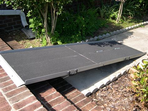 trifold aluminum portable ramp homeaccessproductscom