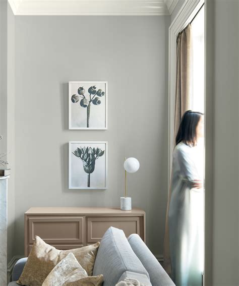 calming sophisticated shade  benjamin moores colour