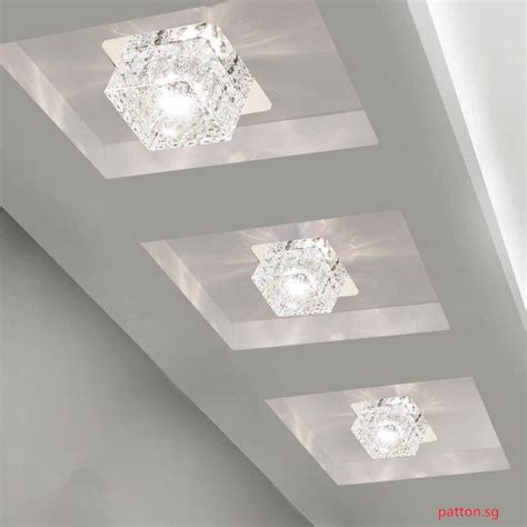 led crystal aisle light corridor entrance light hall light ceiling