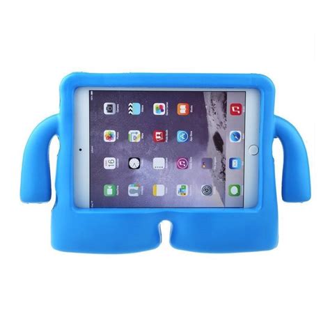 ipad mini  case  kids drop proof shockproof cover case  kickstand kids case blue