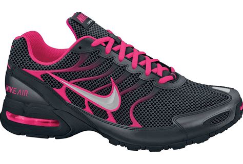 nike womens air max torch  running shoes  blackvolt pink
