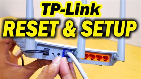 tp link router setup  full configuration youtube