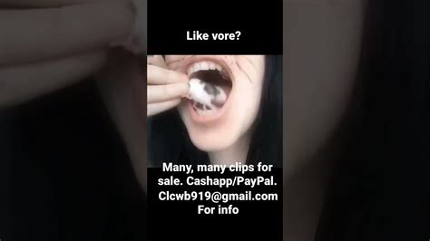 Mouse Vore Woman Swallows Live Mouse Vore Fetish Giantess Youtube