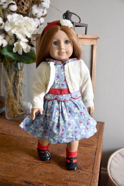 american girl doll emily molly s friend retired guc great