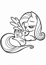 Fluttershy Kolorowanki Kolorowanka Wydruku Malowanka Malowanki Dzieci sketch template