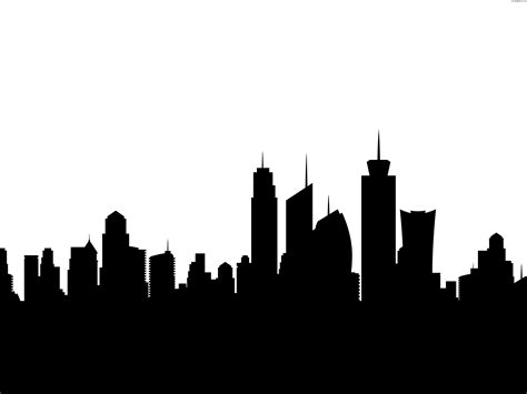 york skyline silhouette png clipart