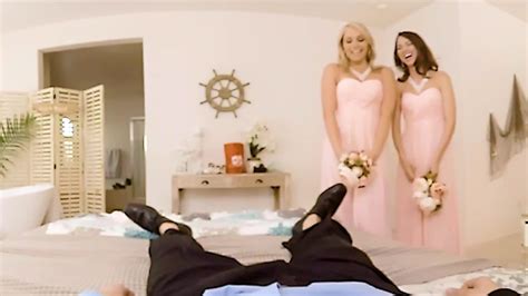 vr porn bridesmaids mia malkova and riley reid fuck the