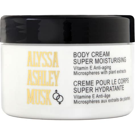 musk body cream von alyssa ashley ️ online kaufen parfumdreams