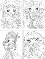 Coloring Pages Jasmine Griffith Becket Fairy Book Choose Board sketch template