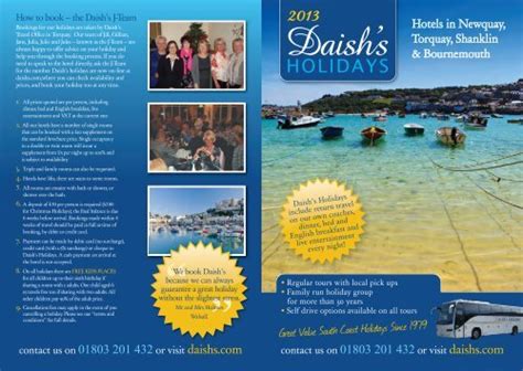 view  brochure   daishs holidays