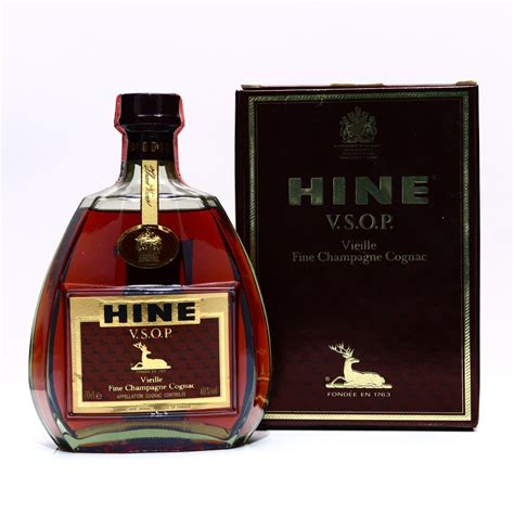 hine vsop fine champagne cognac  whisky auctioneer