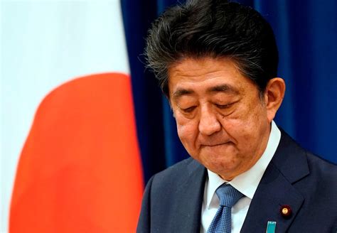 opinion shinzo abe  quitting  leaving  trail  scandals    york times