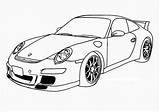 Porsche Coloring Pages 911 Printable Color Getcolorings sketch template