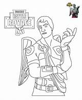 Fortnite Coloreartv sketch template