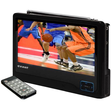 eviant  widescreen  portable lcd   tv refurbished  shipping today