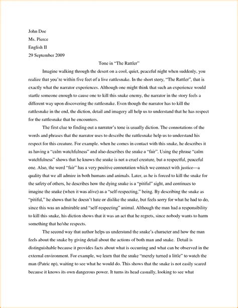 informative essay examples  high school  narrative goal