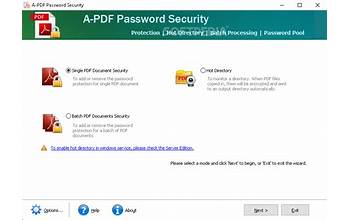 PDF Password screenshot #4