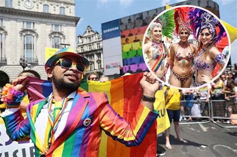 pride london 2018 more than 1million step out for parade daily star