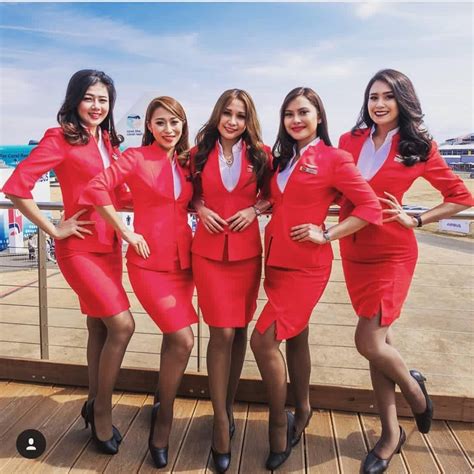 Pramugari Airasia Indonesia Pramugari Airasia • Instagram Photos And