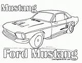 Coloring Mustang Cars Pages Drawing Outline Ford Car Muscle Old Colouring Sheets Kids Clipart Race Boys Mustangs Printable Popular Printouts sketch template