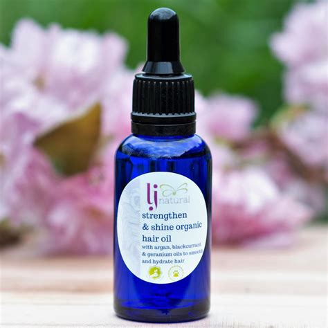 Strengthen And Smooth Organic Hair Oil Lj Natural Beauty