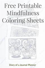 Mindfulness Colouring Mindful Diaryofajournalplanner Conscience Pleine Conseil Feuilles Gratuites Imprimables Soldes sketch template