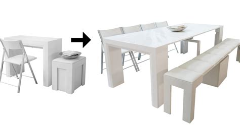 ultimate space saving dining table set expand furniture folding