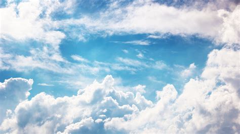 white clouds background wallpaper