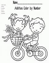 Addition Coloring Subtraction Pages Color Popular sketch template