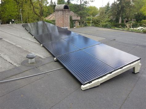 dual betonvoeten voor plat dak nr   graden hellingshoek sun solar