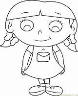 Coloring Annie Little Einsteins Pages Coloringpages101 Online sketch template