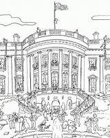 Coloring Pages Washington Dc House Clipart Sketch Library Book Popular Coloringhome sketch template