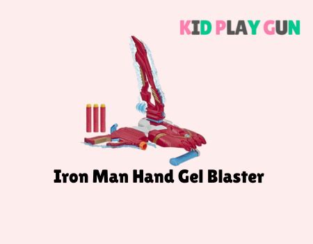 iron man hand gel blaster  marvelous addition   arsenal kid