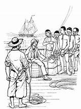 Amistad Slavery Revolt Slavernij Ausmalbilder Opstand sketch template
